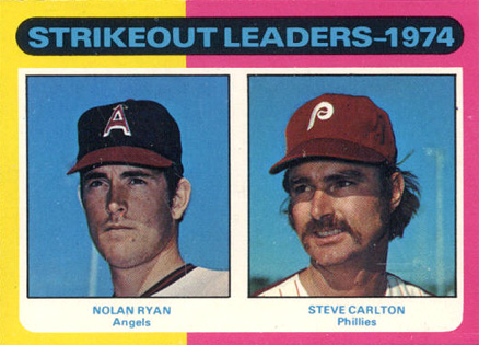 1975 O-Pee-Chee Steve Carlton #312 Baseball Card