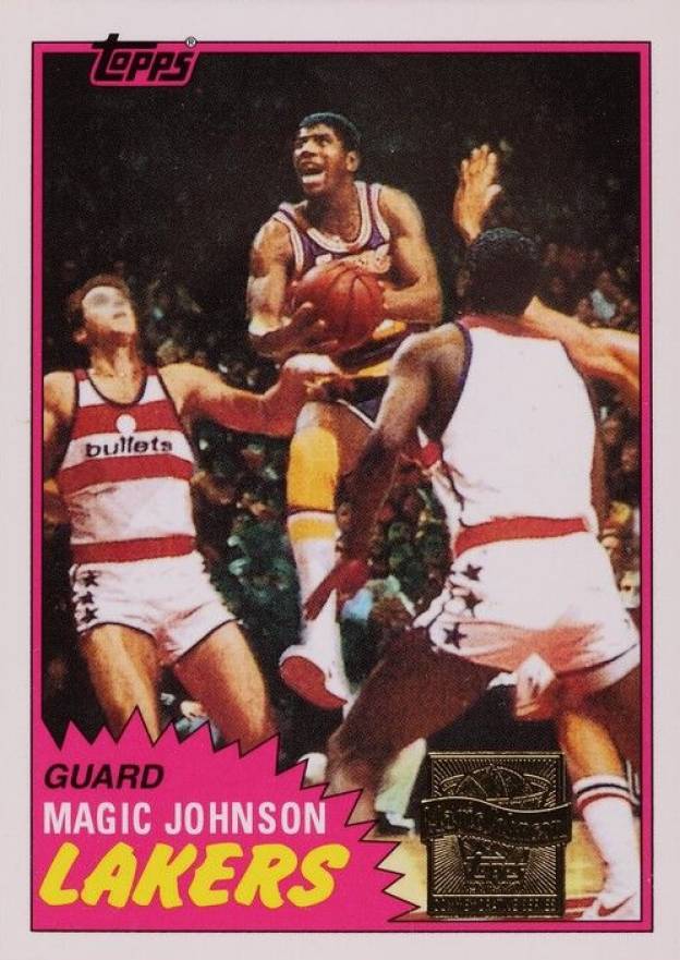 2000 Topps Magic Johnson Reprints Magic Johnson #3 Basketball Card