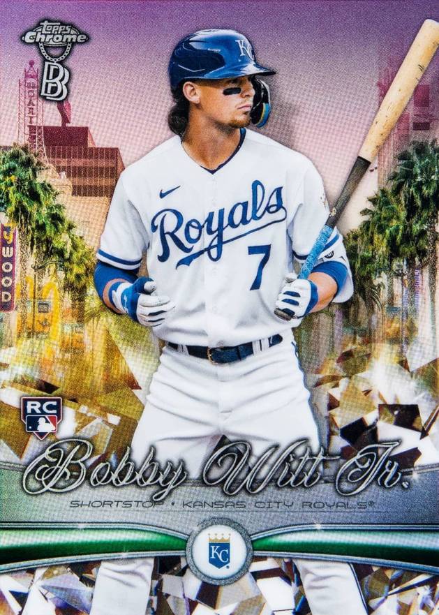 2022 Topps Chrome Ben Baller Ridin' Low Bobby Witt Jr. #RL-2 Baseball Card