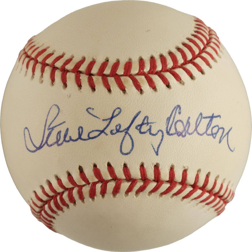 1999 Hall of Fame Autographs Steve Carlton # Baseball Card