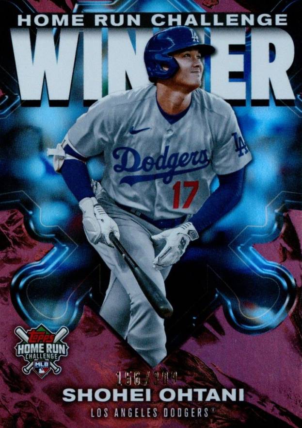 2024 Topps Home Run Challenge Winners Shohei Ohtani #1 Baseball Card