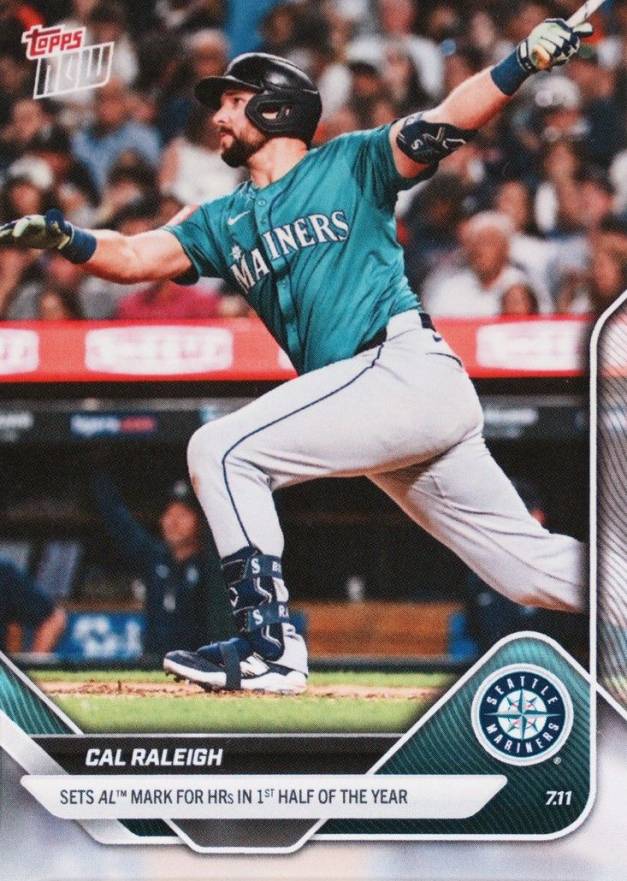 2025 Topps Now Cal Raleigh #413 Baseball Card