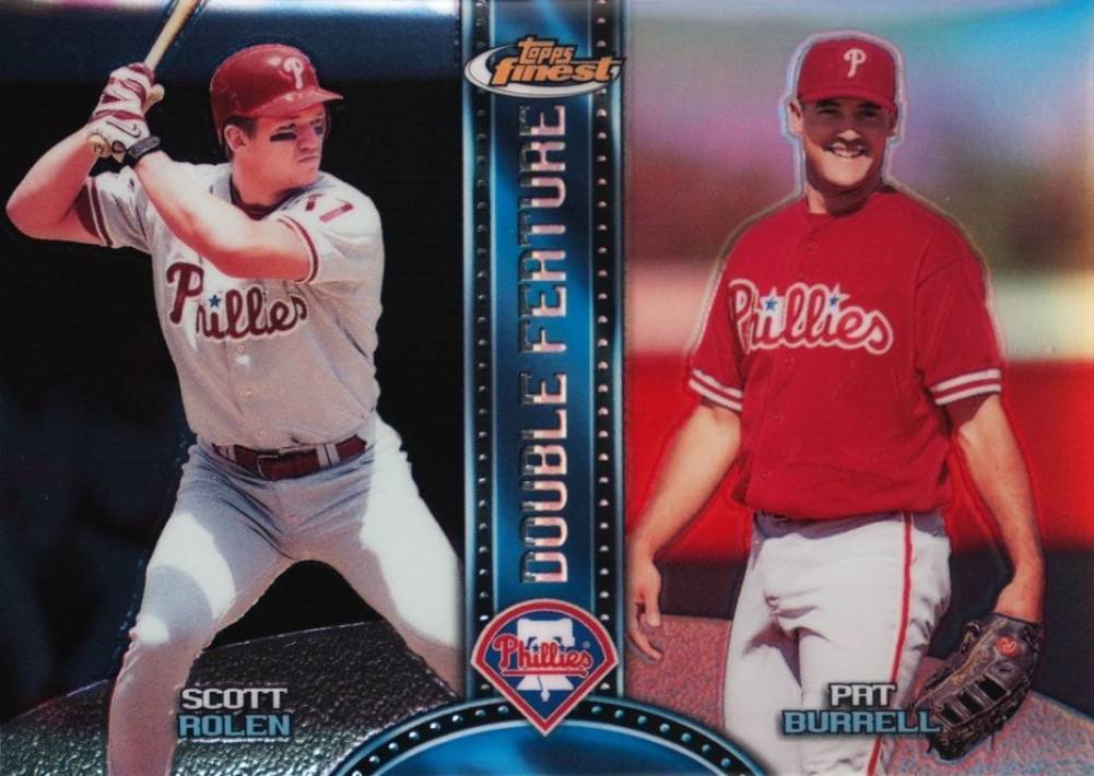 1999 Finest Double Feature Pat Burrell #DF7 Baseball Card