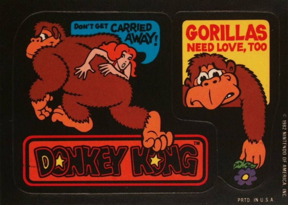 topps DONKEY KONG ドンキーコング　カード36枚　トップス topps DONKEY KONG ドンキーコング カード36枚 トップス
