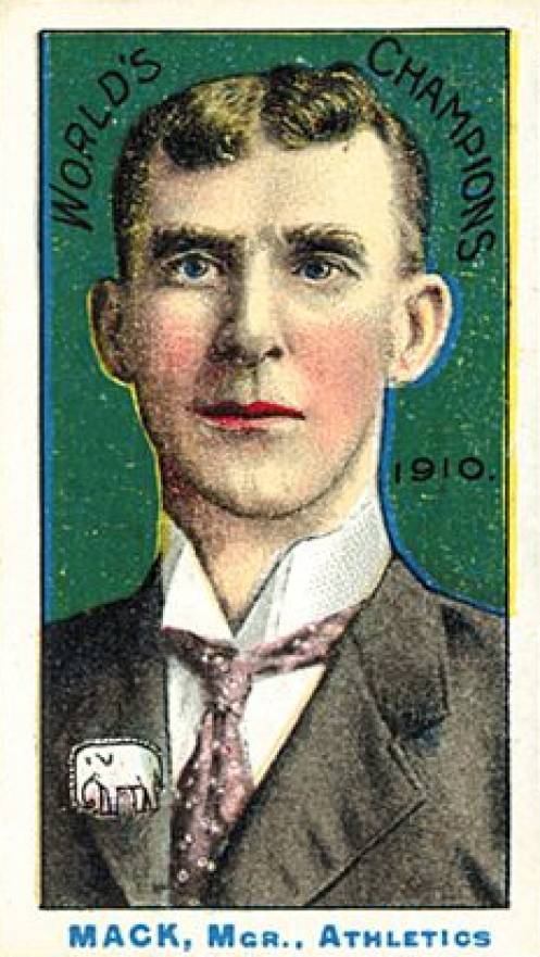 1911 Rochester Baking Connie Mack # Baseball Card