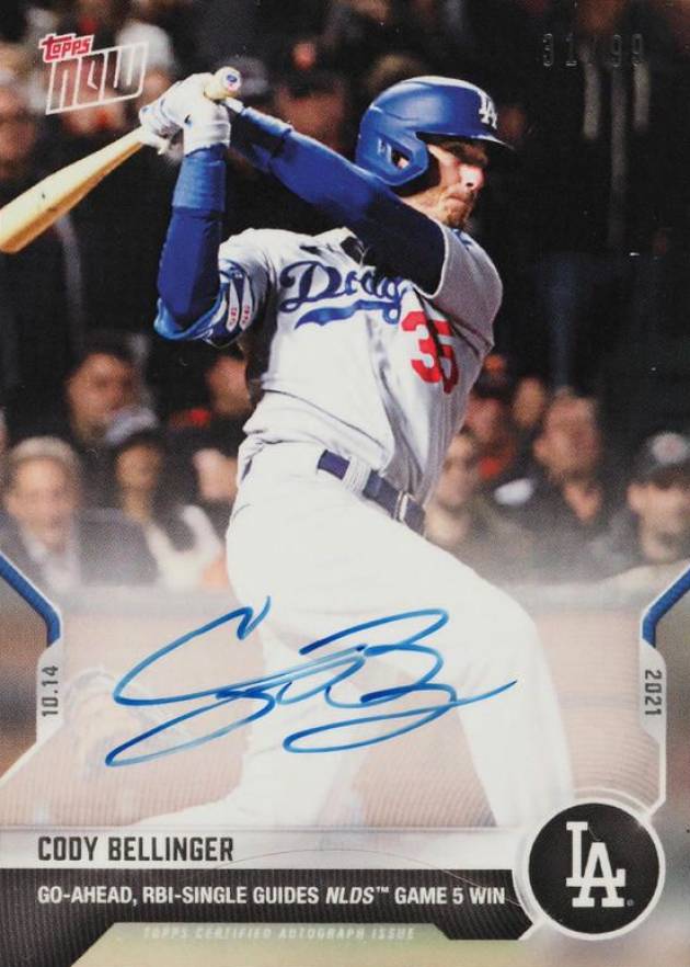 2021 Topps Now Cody Bellinger #970A Baseball Card