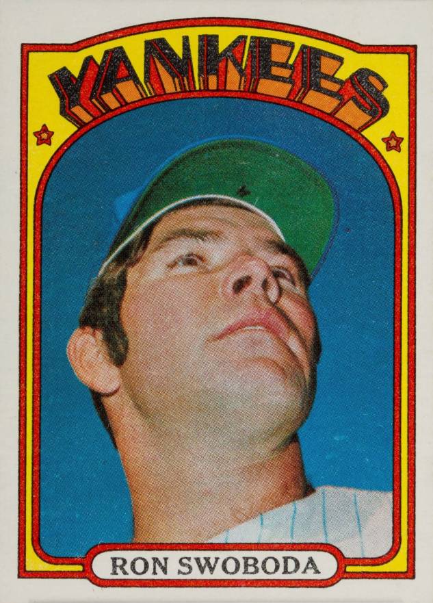 1972 Topps Ron Swoboda #8 Baseball Card