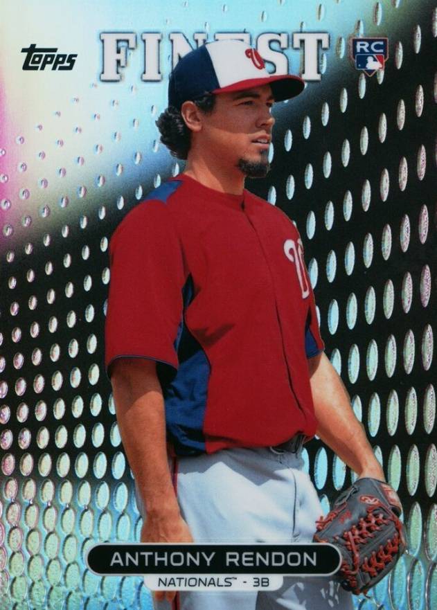 2013 Finest Anthony Rendon #64 Baseball Card