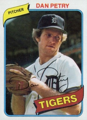1980 Topps Dan Petry #373 Baseball Card