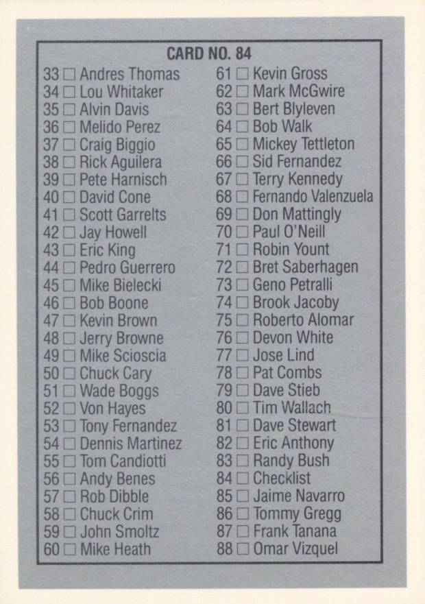 1990 Leaf Rickey Henderson #84 Baseball Card