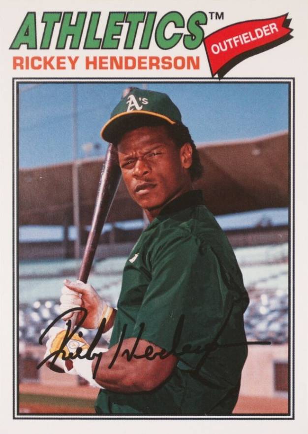 2018 Topps Archives Rickey Henderson #128 Baseball Card