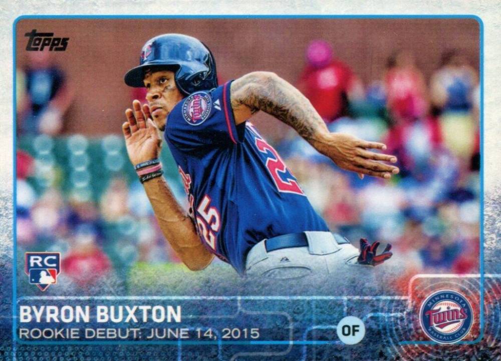 2015 Topps Update Byron Buxton #US136 Baseball Card