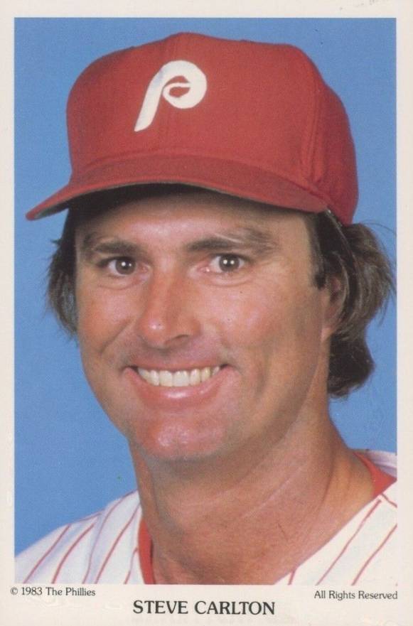 1983 Tastykake Phillies Steve Carlton # Baseball Card