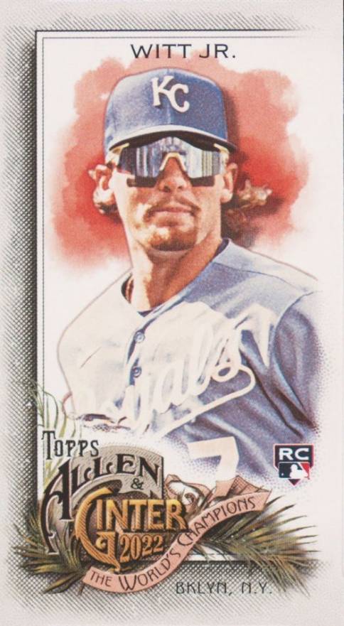 2022 Topps Allen & Ginter Bobby Witt Jr. #250 Baseball Card