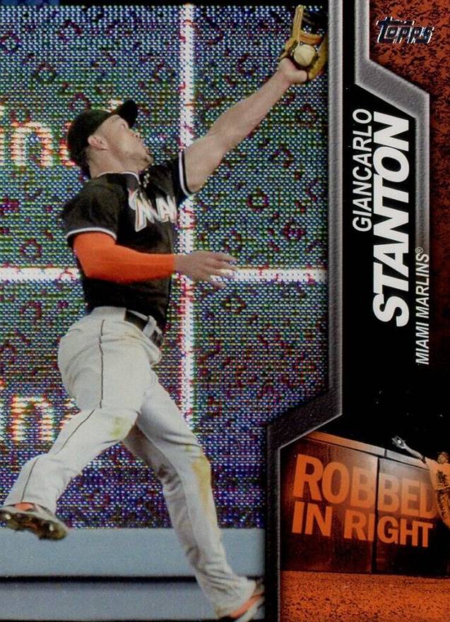 2015 Topps Robbed Giancarlo Stanton #R-13 Baseball Card