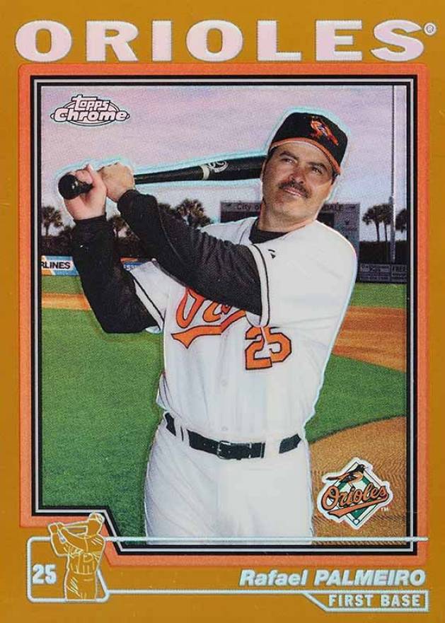 2004 Topps Chrome Rafael Palmeiro #353 Baseball Card