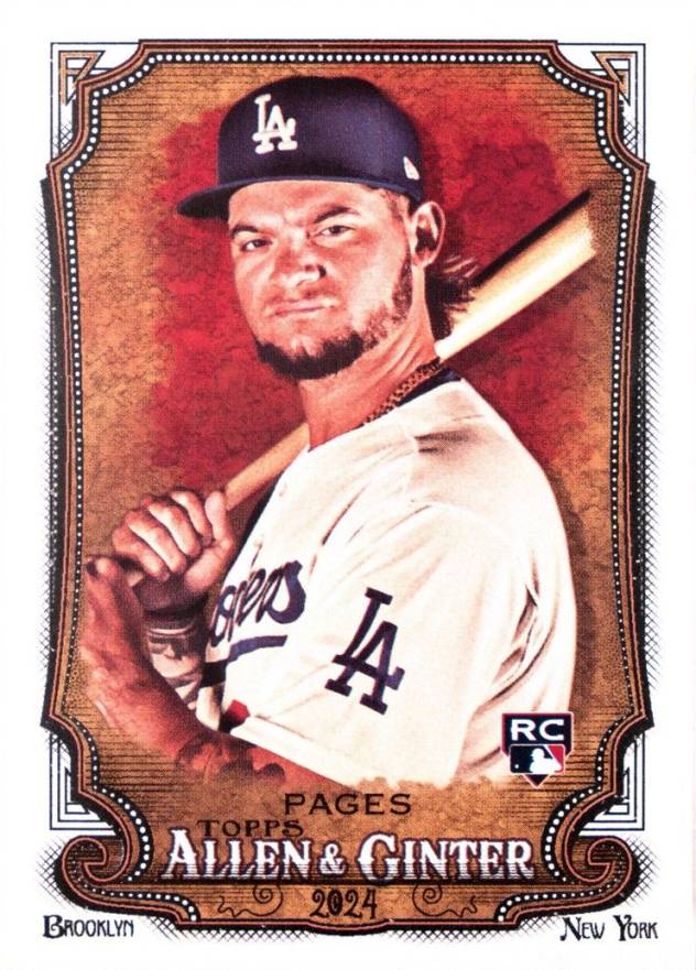 2024 Topps Allen & Ginter Andy Pages #232 Baseball Card