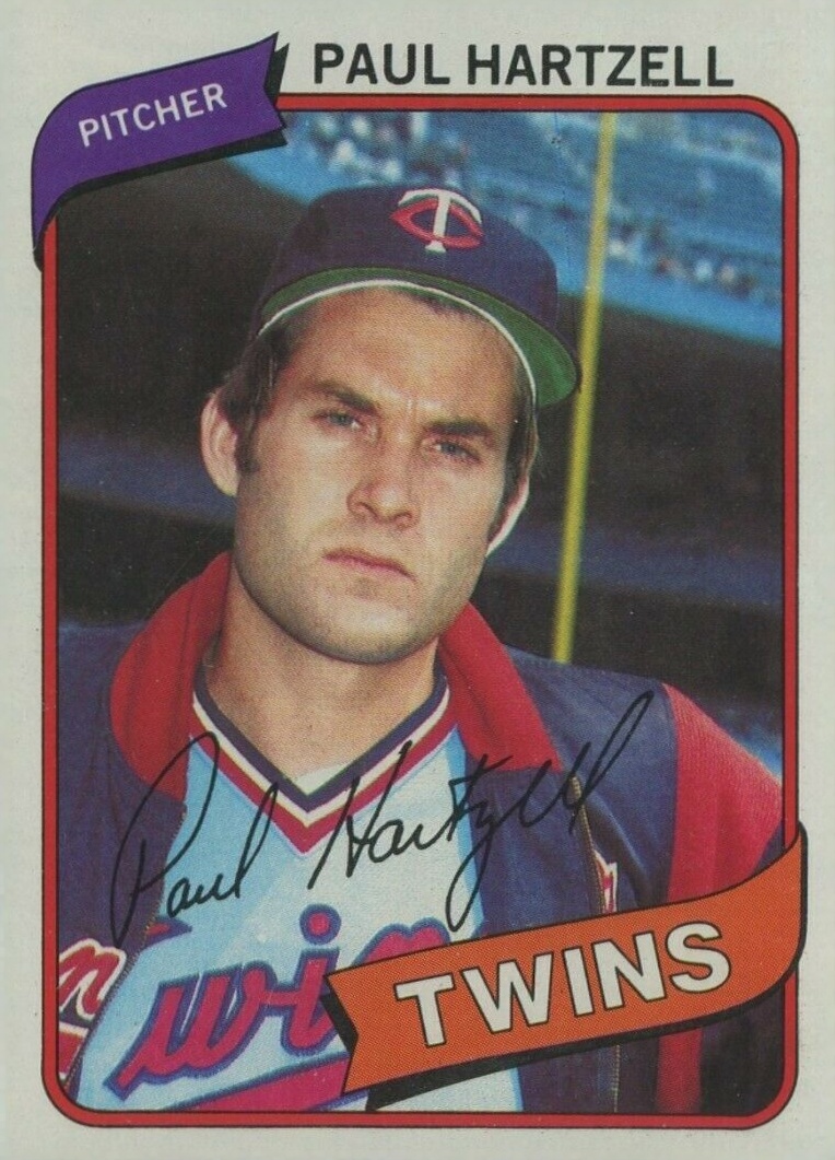 1980 Topps Paul Hartzell #721 Baseball Card