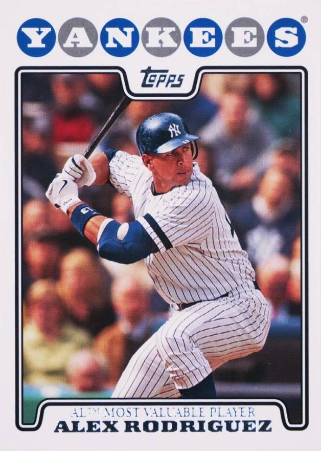 2008 Topps Alex Rodriguez #256 Baseball Card