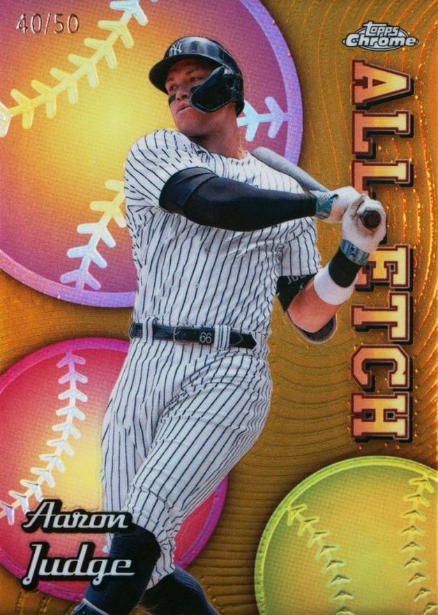 2024 Topps Chrome Chrome All Etch Aaron Judge #CAE6 Baseball Card