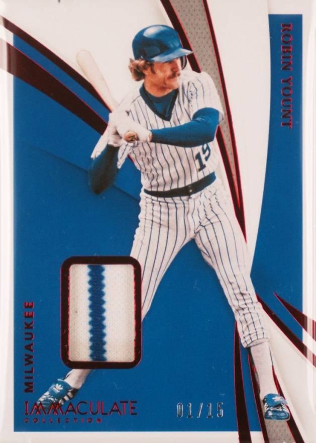 2021 Panini Immaculate Collection Robin Yount #49 Baseball Card