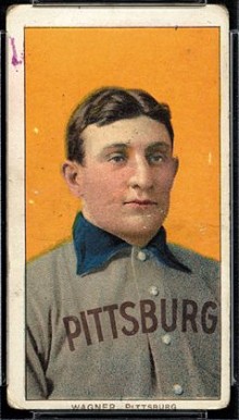 1909 White Borders Piedmont & Sweet Caporal Honus Wagner #497 Baseball Card