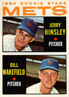 1964 Topps Jerry Hinsley #576 Baseball Card