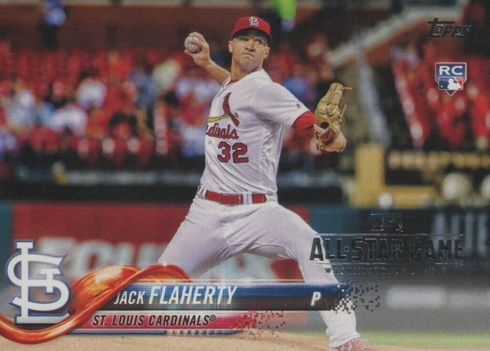 2018 Topps Complete Set Jack Flaherty #93 Baseball Card