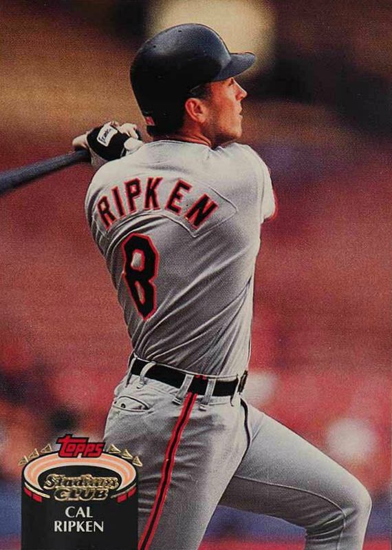 Cal Ripken Cards Price Guide 1992 Stadium Club Cal Ripken Jr. #1 Baseball Card - VCP Price Guide