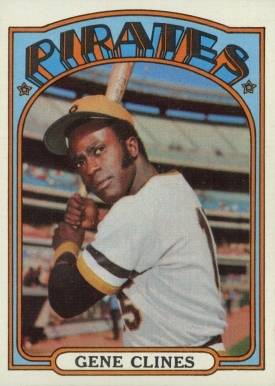 1972 Topps Gene Clines #152 Baseball Card