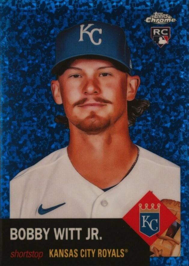 2022 Topps Chrome Platinum Anniversary Bobby Witt Jr. #61 Baseball Card