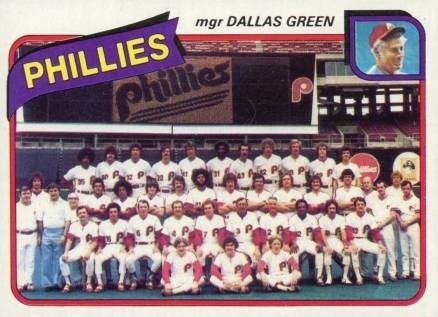 1980 Topps Dallas Green #526 Baseball Card