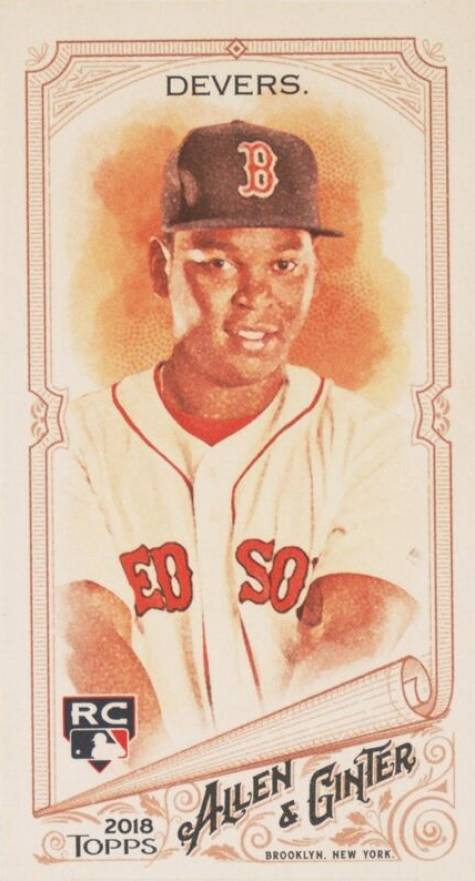 2018 Topps Allen & Ginter Rafael Devers #216 Baseball Card