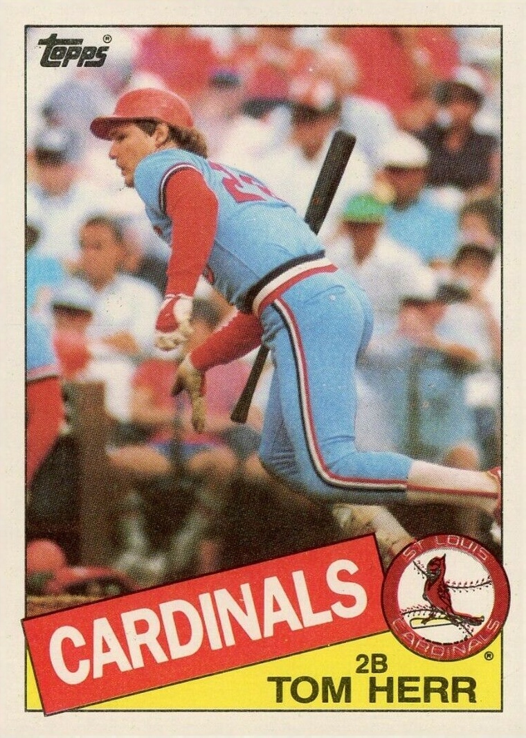 1985 Topps Tommy Herr #113 Baseball Card