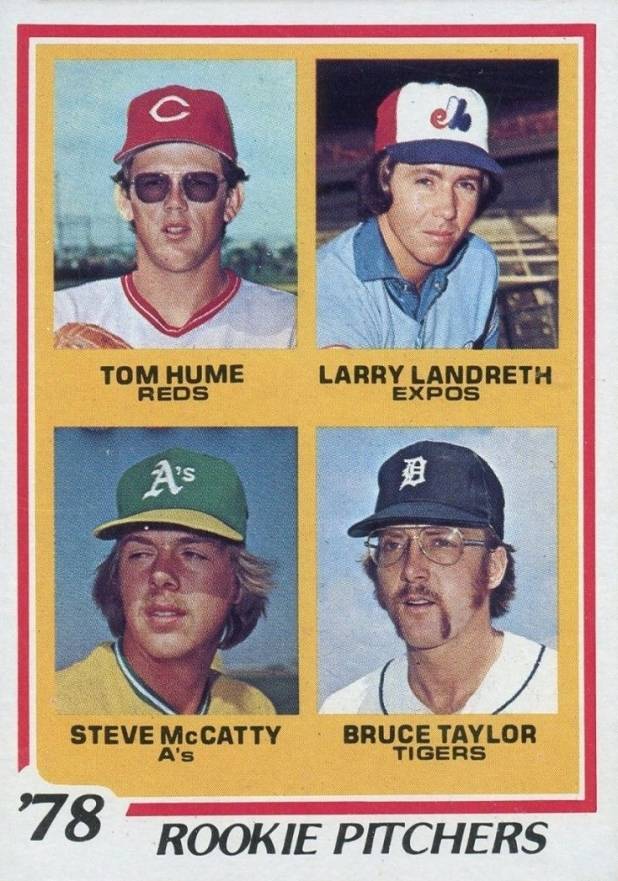1978 Topps Tom Hume #701 Baseball Card