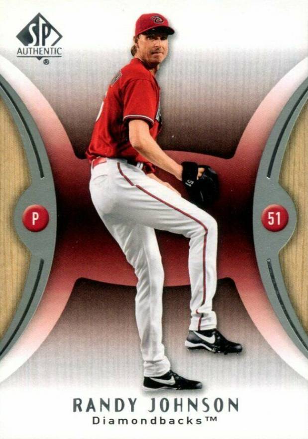 2007 SP Authentic Randy Johnson #5 Baseball Card