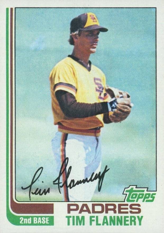 1982 Topps Tim Flannery #249 Baseball Card