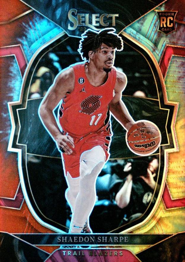 2022 Panini Select Shaedon Sharpe #71 Basketball Card