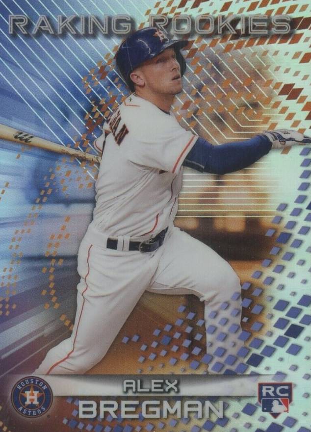 2017 Bowman's Best Raking Rookies Alex Bregman #RR-AB Baseball Card
