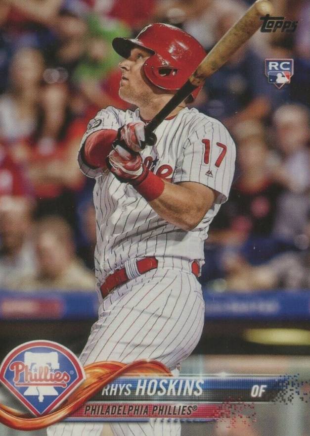 2018 Topps Complete Set Rhys Hoskins #259 Baseball Card