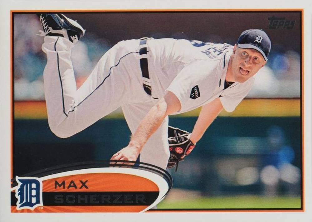2012 Topps Max Scherzer #162 Baseball Card