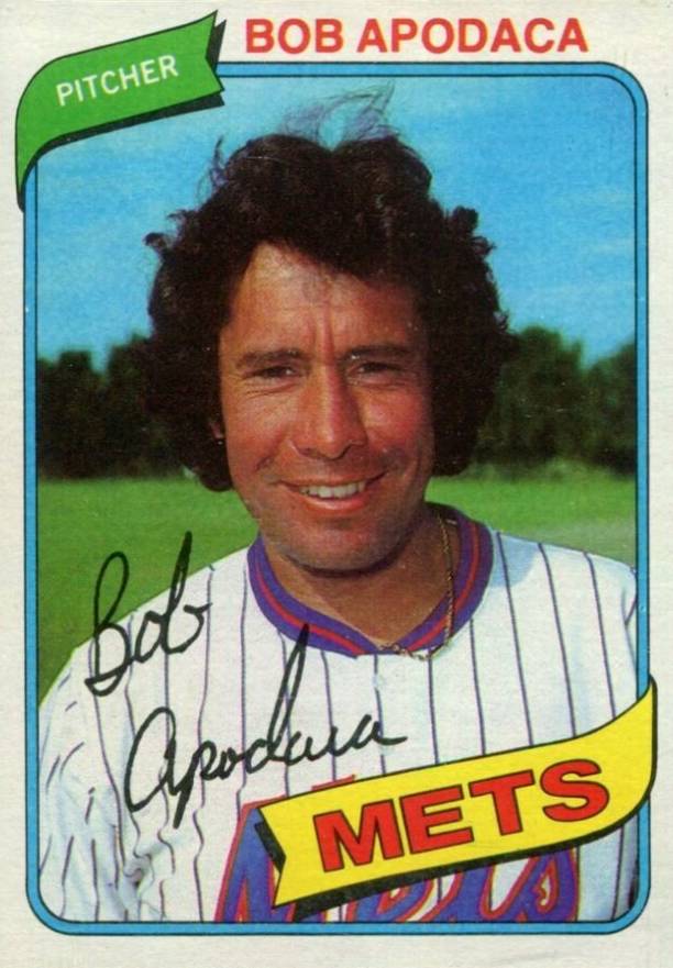 1980 Topps Bob Apodaca #633 Baseball Card