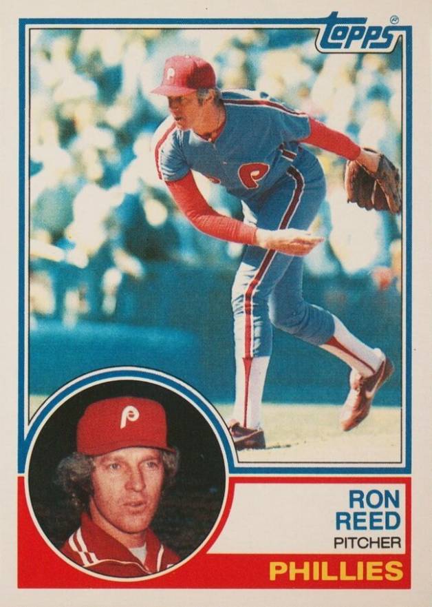 1983 Topps Ron Reed #728 Baseball Card