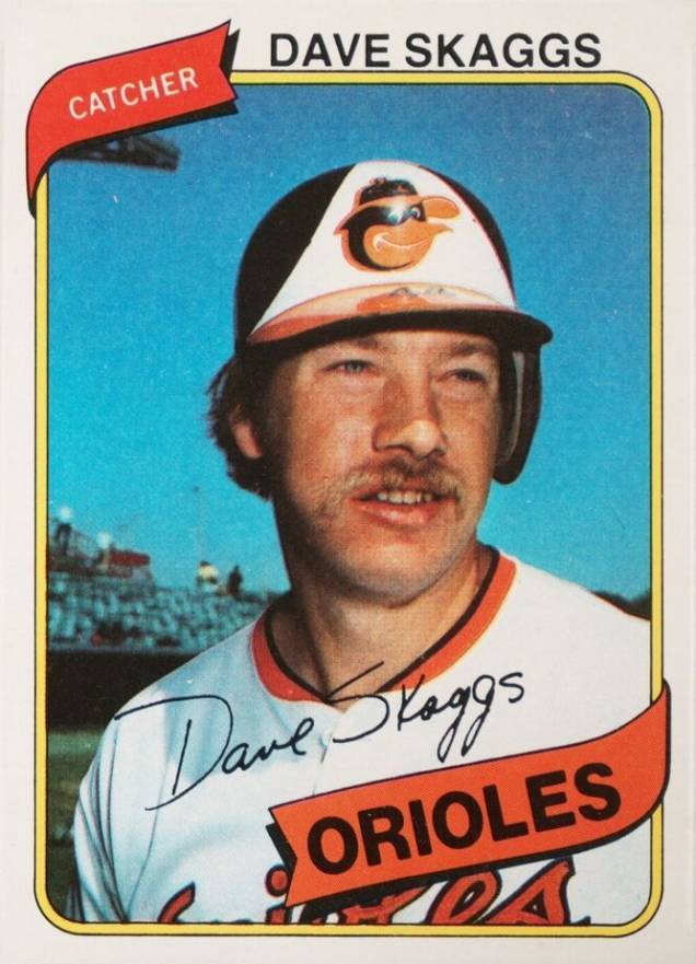 1980 Topps Dave Skaggs #211 Baseball Card