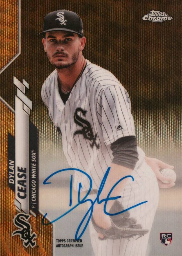 2020 Topps Chrome Rookie Autographs Dylan Cease #RADCE Baseball Card