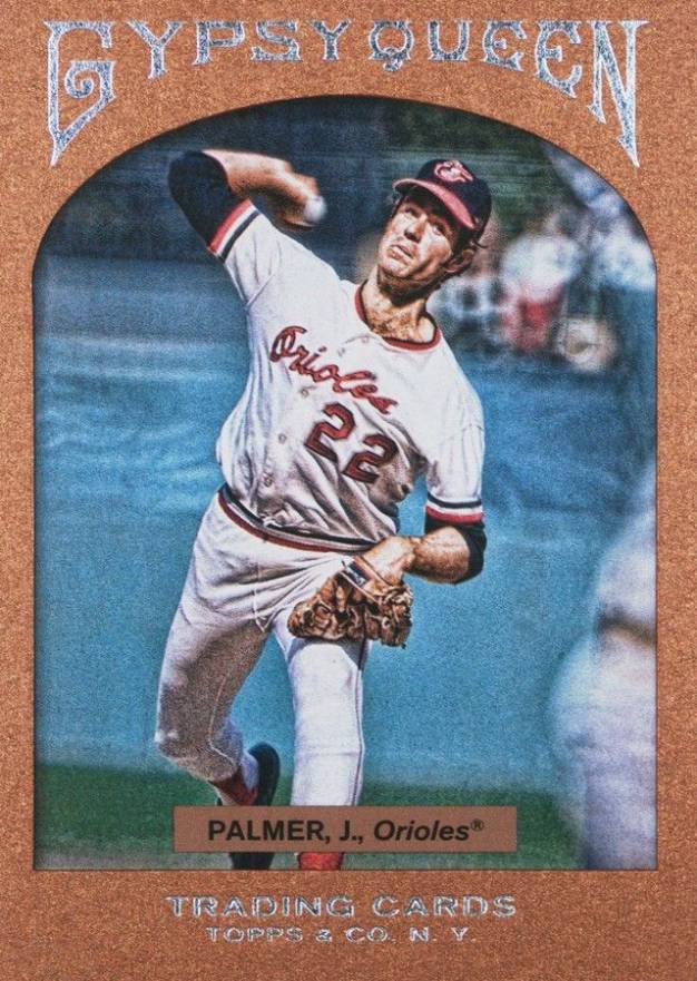 2011 Topps Gypsy Queen Jim Palmer #7 Baseball Card