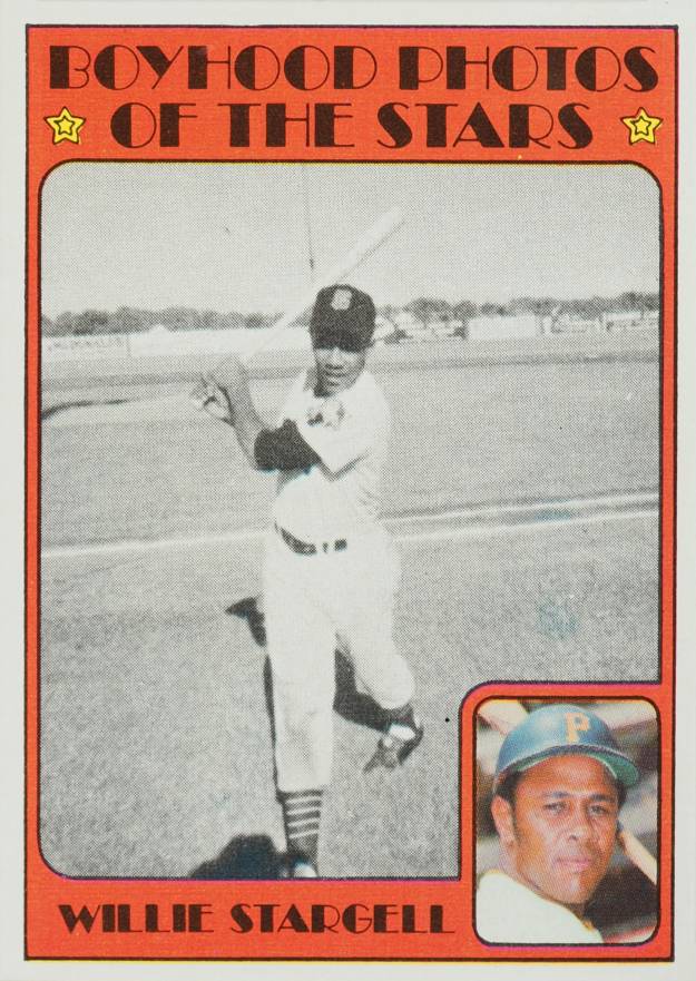 1972 Topps Willie Stargell #343 Baseball Card