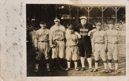 1920 Real Photo Postcard Babe Ruth # Baseball Card
