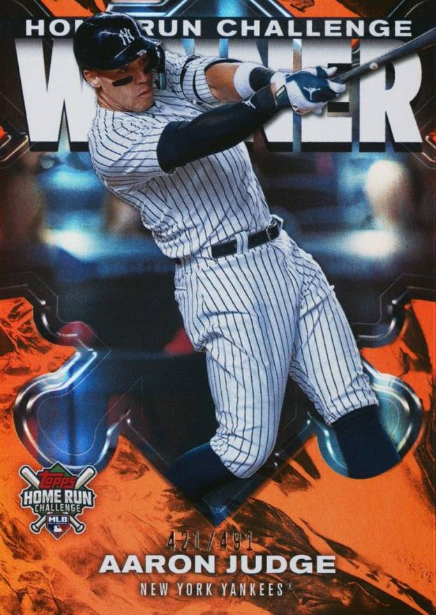 2024 Topps Home Run Challenge Winners Aaron Judge #17 Baseball Card