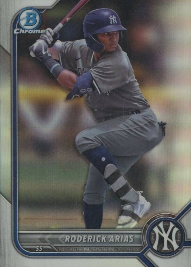 2022 Bowman Draft Roderick Arias #BDC79 Baseball Card